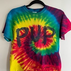 PUP Cropped Band T-Shirt